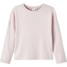 Name It Long Sleeved Knitted Jumper - Pink/Violet Ice (13192071)