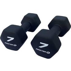 Master Fitness Neoprene Dumbbell 2x7kg