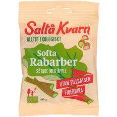 Tørket frukt og bær Saltå Kvarn Softa Rhubarb 40g