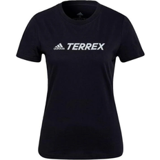 Adidas Women Terrex Classic Logo T-shirt - Legend Ink/Halo Blue