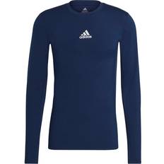 Adidas Tech-Fit Long Sleeve T-shirt Men - Team Navy Blue