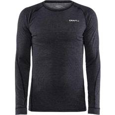 Craft Core Wool Merino LS T-shirt Men - Black