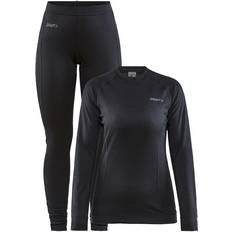Dame Undertøysett Craft Sportswear Core Dry Baselayer Set Women - Black