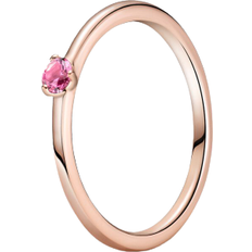 Pandora Solitaire Ring - Rose Gold/Pink