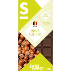 Belgian Milk Chocolate + Hazelnuts 100g