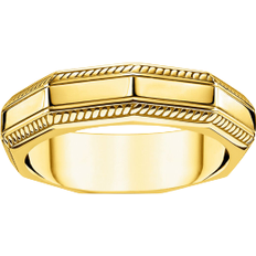 Herren - Silber Ringe Thomas Sabo Angular Ring - Gold