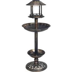 Solar-Leuchten Wandlampen vidaXL Birdbath Wandlampe 39cm