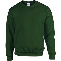 Gildan Youth Crewneck Sweatshirt 2-pack - Forest Green