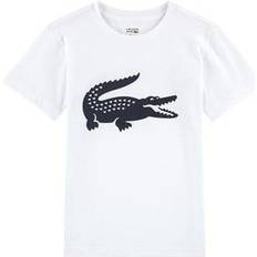 Lacoste Junior Boy's Large Logo T-shirt - White