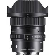 SIGMA Sony E (NEX) - ƒ/2 Camera Lenses SIGMA 20mm F2 DG DN Contemporary for Sony E