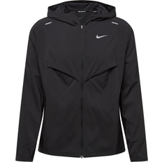 Elastan/Lycra/Spandex Jacken Nike Windrunner Men's Running Jacket- Black