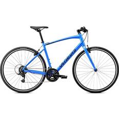 Specialized City Bikes Specialized Sirrus 1.0 - Gloss Sky Blue / Cast Blue / Satin Black Reflective Men's Bike