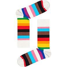 Baumwolle - Lange Kleider Bekleidung Happy Socks Pride Sock - White
