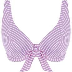 Freya Beach Hut High Apex Bikini Top - Cassis