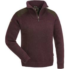 Pinewood Women's Hurricane Knitted Sweater - Dark Burgundy Melange