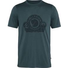 Fjällräven Abisko Wool Classic SS T-shirt - Dark Navy