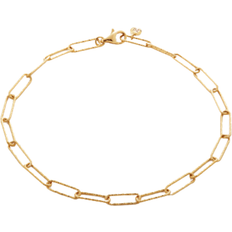 Monica Vinader Alta Textured Chain Bracelet - Gold