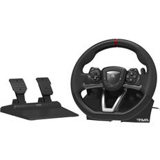 PlayStation 4 Ratt & Racingkontroller Hori Apex Racing Wheel and Pedal Set (PS5) - Black