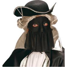 Widmann Eyemask Veiled Black Carnival Party Masks Eyemasks & Disguises for Masquerade Fancy Dress Costume Accessory