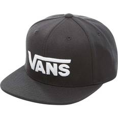 Polyester Capser Vans Kid's Drop V Snapback Hat - Black/White (VN0A36OUY28)