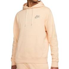 Nike Sportswear Fleece Pullover Hoodie - White Onyx/White