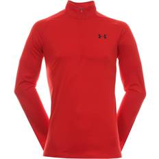 Rot Pullover Under Armour Men's UA Tech ½ Zip Long Sleeve Top - Red/Black