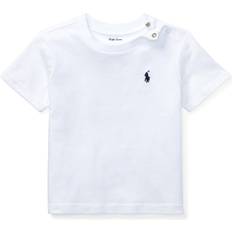 12-18M T-skjorter Polo Ralph Lauren Baby Logo Cotton Jersey T-shirt - White