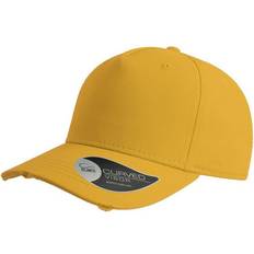 Atlantis Cargo Weathered Visor 5 Panel Cap - Yellow