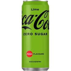 Matvarer Coca-Cola Zero Sugar Lime 33cl