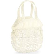 Ensfargede Handlenett Westford Mill Mini Mesh Tote Bag - Natural