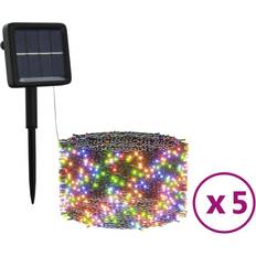 Battery-Powered Fairy Lights & Light Strips vidaXL Solar Fairy Light 200 5