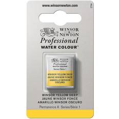 Winsor & Newton Professional Water Colour Winsor Yellow Deep Half Pan