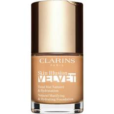 Clarins Make-up Grundierungen Clarins Skin Illusion Velvet 110.5W Tawny