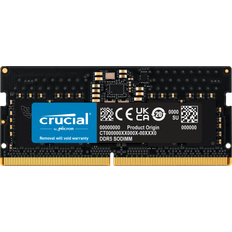 SO-DIMM DDR5 RAM-Speicher Crucial SO-DIMM DDR5 4800MHz 8GB (CT8G48C40S5)
