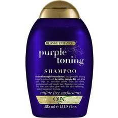 Keratin Sølvshampooer OGX Blonde Enhance + Purple Toning Shampoo 385ml