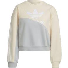 Adidas Women's Originals Adicolor Split Trefoil Sweatshirt - Wonder White