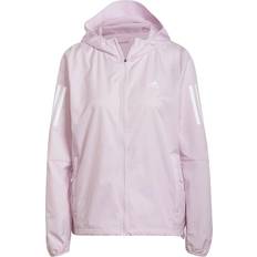 Adidas Own The Run Hooded Running Windbreaker Women - Almost Pink