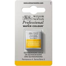 Winsor & Newton Professional Water Colour Quinacridone Gold Half Pan