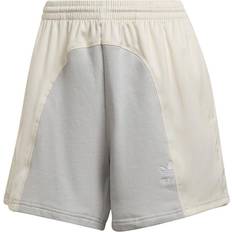 Adidas Women's Originals Adicolor Split Trefoil Shorts - Wonder White