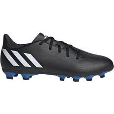 43 - Kunstgress (AG) - Unisex Fotballsko Adidas Predator Edge.4 Flexible Ground - Core Black/Cloud White /Vivid Red