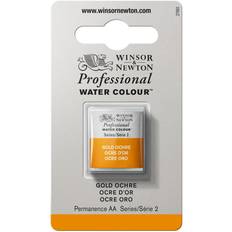 Winsor & Newton Professional Water Colour Gold Ochre Half Pan