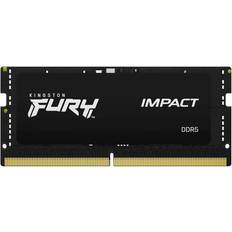 16 GB - SO-DIMM DDR5 RAM minne Kingston Fury Impact SO-DIMM DDR5 4800MHz 16GB (KF548S38IB-16)