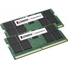 64 GB - SO-DIMM DDR5 RAM-Speicher Kingston ValueRAM SO-DIMM DDR5 4800MHz 2x32GB (KVR48S40BD8K2-64)