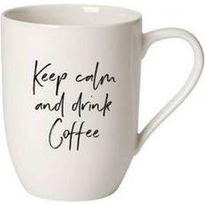 Villeroy & Boch Statement Keep Calm And Drink Coffee Becher 34cl