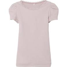 Name It Name It Regular Fit Short Sleeved Top - Violet Ice (13203744)