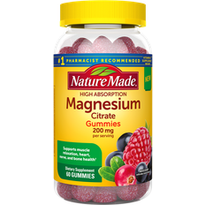 Nature Made Magnesium Citrate Gummies 200mg 60 Stk.