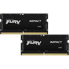 16 GB - SO-DIMM DDR5 RAM minne Kingston Fury Impact SO-DIMM DDR5 4800MHz 2x8GB (KF548S38IBK2-16)