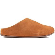 Fitflop Slippers Fitflop Chrissie Shearling - Tumbled Tan