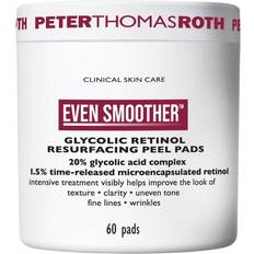 Anti-Age Exfoliators & Face Scrubs Peter Thomas Roth Even Smoother Glycolic Retinol Resurfacing Peel Pads 60-pack