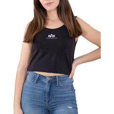 Alpha Industries Basic SL Crop-Tank Women - Black